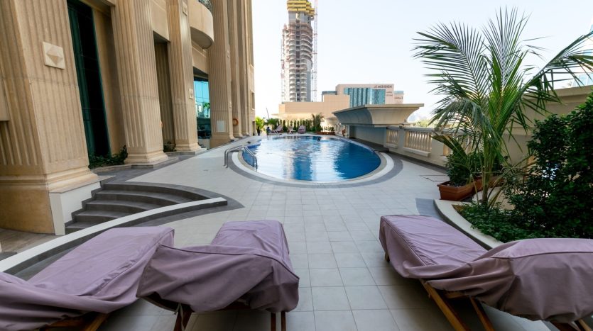 this picture shows view of a single room available for rent in marina.