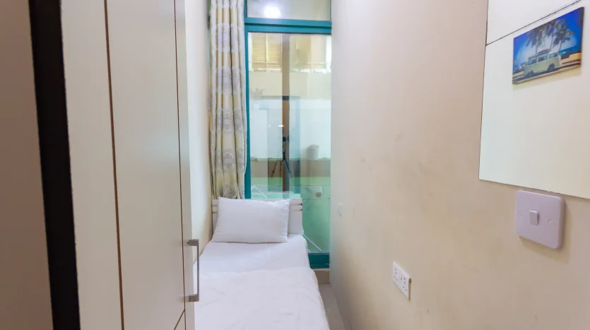 this image shows a single room in Marina customized for rent at a cheap price with Newbai