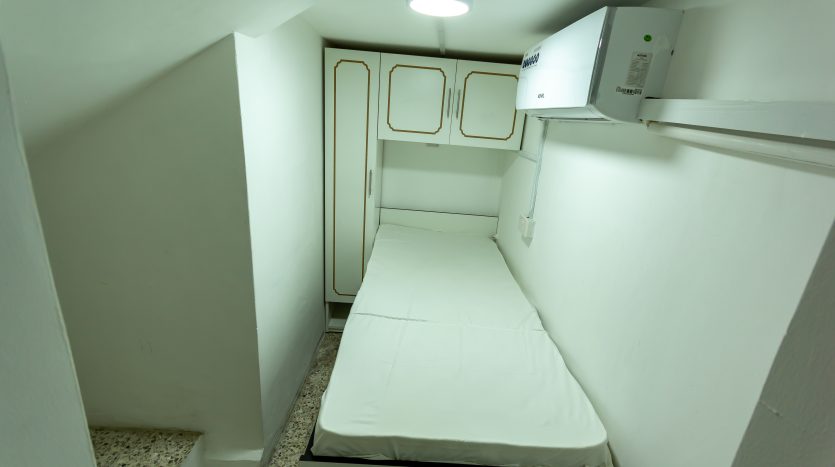 This picture shows a bed in an amazing Room in Umm Suqeim - Dubai