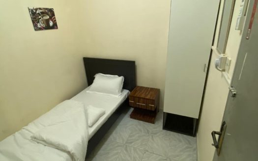 This picture shows compact maid room for males in Al Qusais Bin Daher