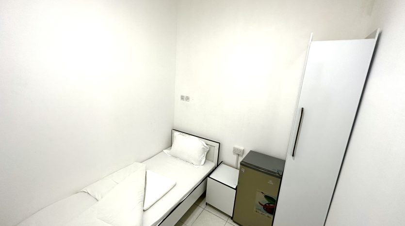 This picture shows a Cozy Small Room for Rent in Al Qusais - Bin Daher