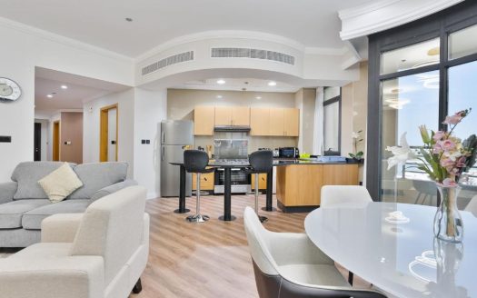 This picture shows Nature of housing in Dubai Marina with article about rental Guide and costs